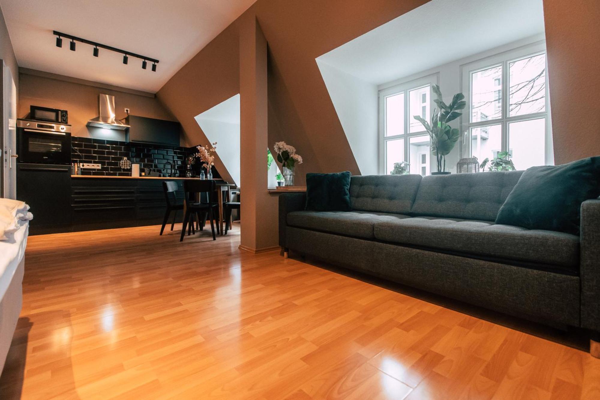 Luga Homes - Chausseehaus Leipzig Ruang foto